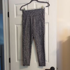 Tek Gear Gray Leopard Print Leggings